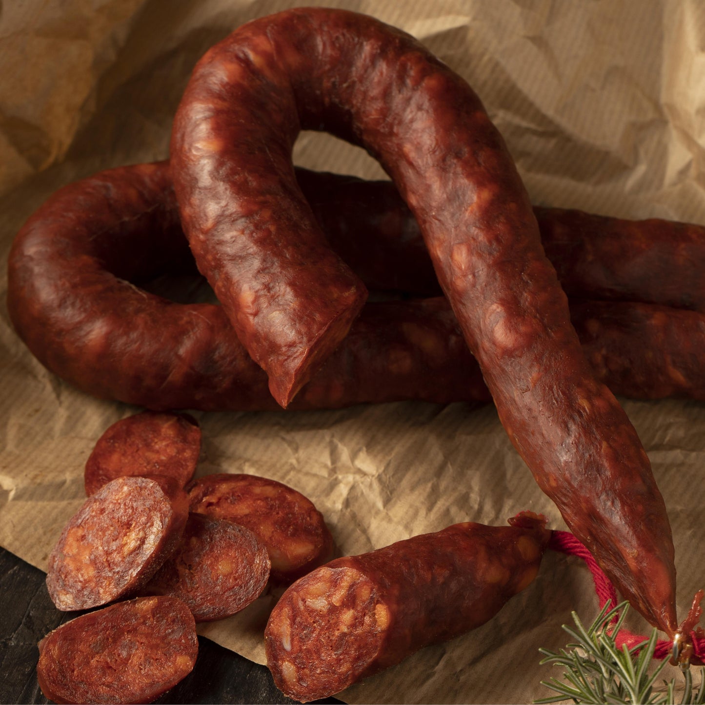 LONGANIZA IBERICA DULCE EN HERRADURA